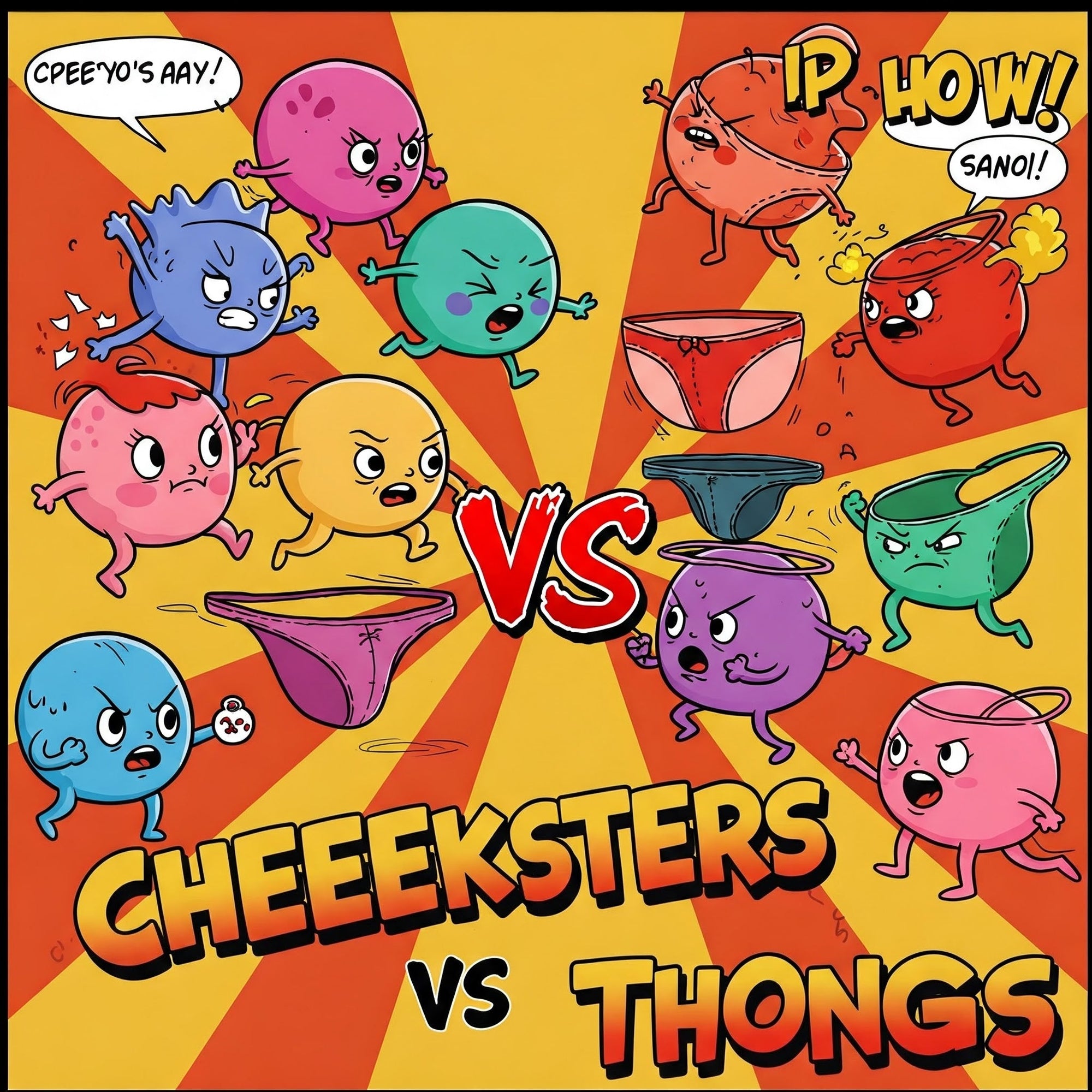 Cheeksters vs Thongs
