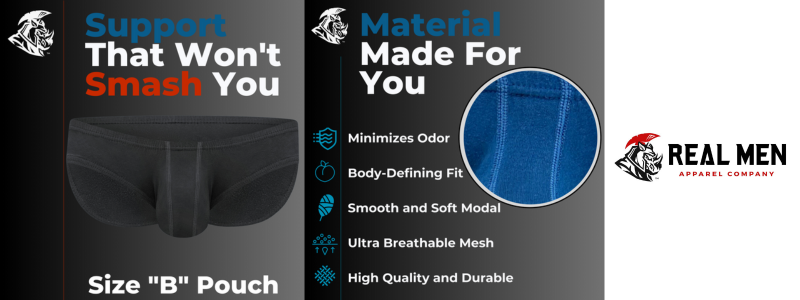 The Game-Changer in Comfort: Men's Underwear with a Pouch by RMAC