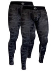 Nylon 28in Leggings No Fly 2pk Camo