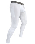 Nylon 28in Leggings No Fly 1pk White