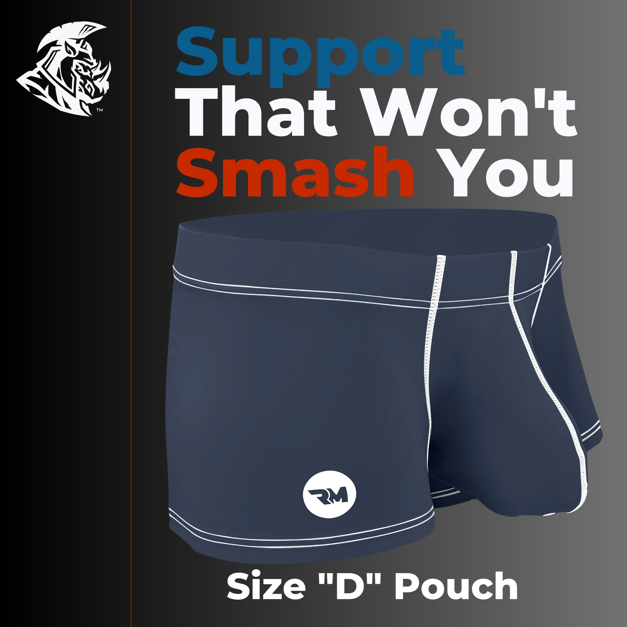 Modal 7in Boxer Briefs No Fly 3pk Black/Blue/Gray