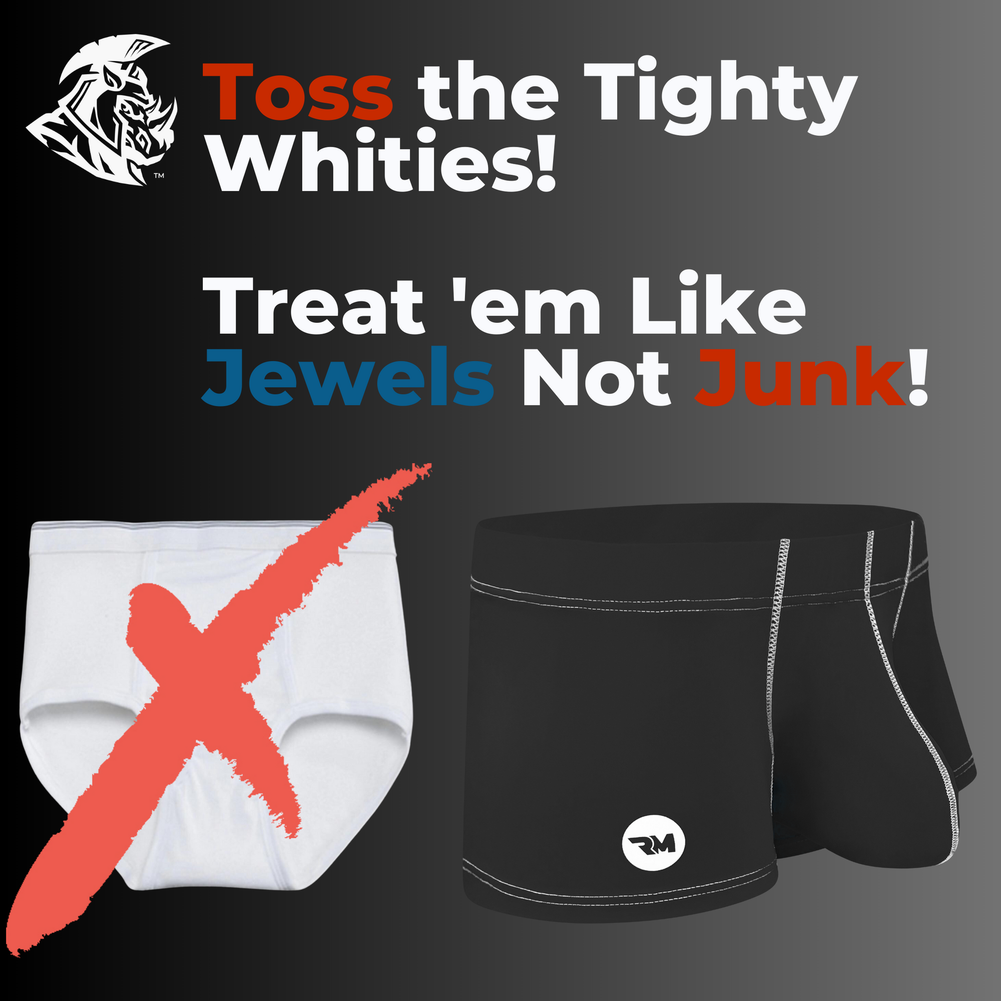 Modal 7in Boxer Briefs No Fly 3pk Black/Blue/Gray
