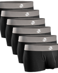 Modal 3in Boxer Briefs No Fly 6pk Black