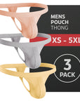 Tanga Modal 0in sin bragueta 3 unidades Glaseado limón/Nube Nimbus/Polvo durazno