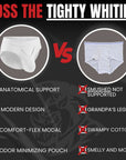 Modal 0in Briefs V-Fly 3pk White
