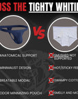 Tanga Modal de 0in sin abertura 3pk Azul Marino/Rojo/Blanco