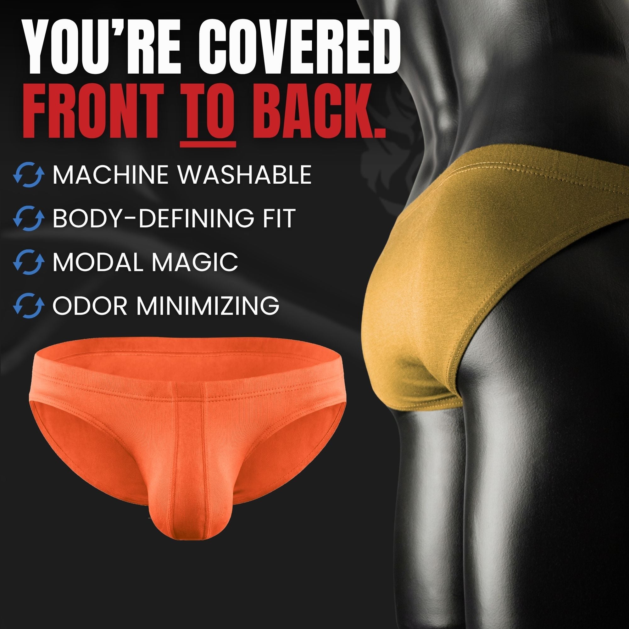 Underwear for Men with a Pouch