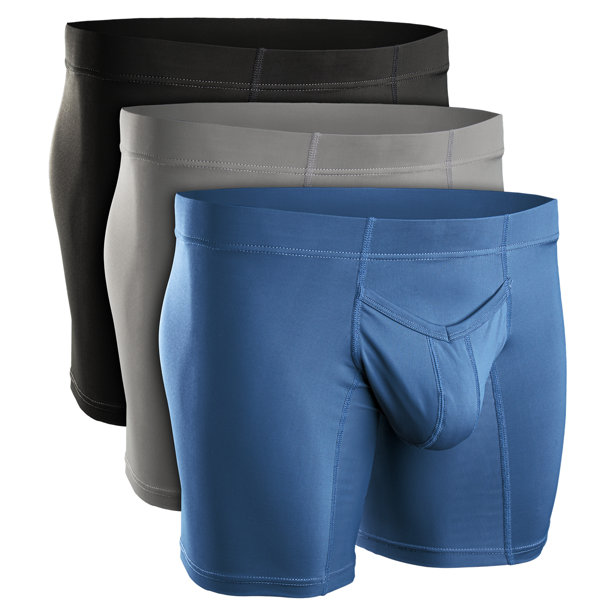 3 pack Boxer brief men's underwear