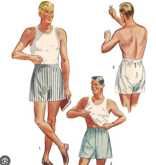 men's underwear style through the years