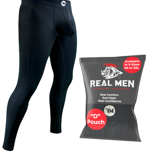 Best Mens Base Layer Leggings - Pouch Leggings