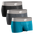 3-Pack - Black/Blue/Gray