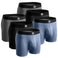 6-Pack - Black/Blue/Gray