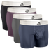 Nylon Mesh 7in Boxer Briefs V Fly 4pk