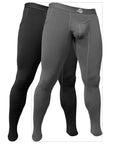 Modal 28in Leggings Leggings V Fly 2pk Black/Gray