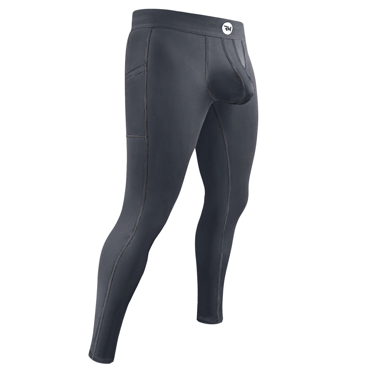 Nylon 28in Leggings No Fly 1pk Gray