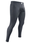 Nylon 28in Leggings No Fly 1pk Gray