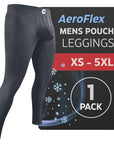 Nylon 28in Leggings No Fly 1pk Gray