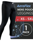 Nylon 28in Leggings No Fly 1pk Black