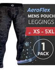 Nylon 28in Leggings No Fly 1pk Gray Camo