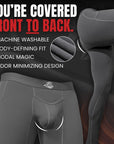 Modal 28in Leggings V Fly 1pk Black