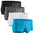 4-Pack - Black/Cyan/Gray/White