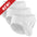 3 Pack - White
