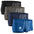 4-Pack - Black/Dark Blue/Gray/Light Blue