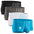 4-Pack - Black/Cyan/Gray/White