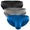 3-Pack - Black/Blue/Gray