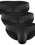 Modal 0in Ares Ascent Low-Rise Bikini Briefs No Fly 3pk Black