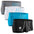 4-Pack - Black/Cyan/Gray/White