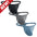 3-Pack - Black/Blue/Gray