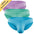 3-Pack - Lavender/Aqua/Bright Blue