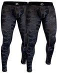 Nylon 28in Leggings Leggings No Fly 2pk Camo