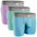 3-Pack - Lavender/Aqua/Bright Blue
