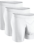 Modal 7in Boxer Briefs V-Fly 3pk White