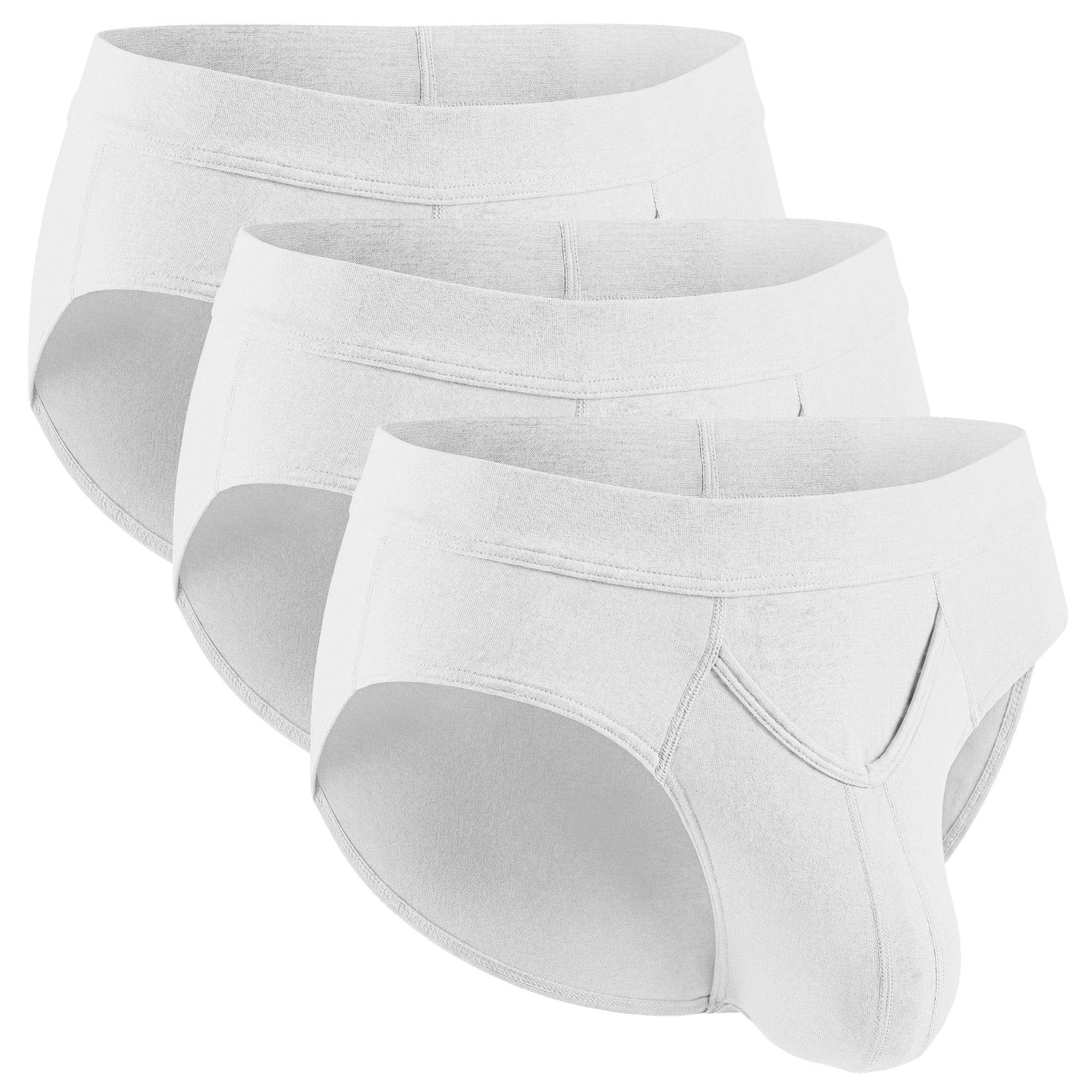 Modal 0in Briefs V-Fly 3pk White
