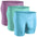 3-Pack - Lavender/Aqua/Bright Blue