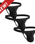 Modal 0in Thong No Fly 3pk Black
