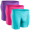 3 Pack - Pink/Purple/Turquoise