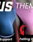 Seamless Brushed Nylon 0in Briefs No Fly 3pk Black/Night Fall/Red Stone
