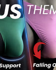 Brushed Nylon Seamless 0in Thongs No Fly 3pk Black Plum/Sagebrush/Sterling