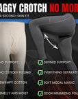 Modal 28in Leggings V Fly 1pk Black