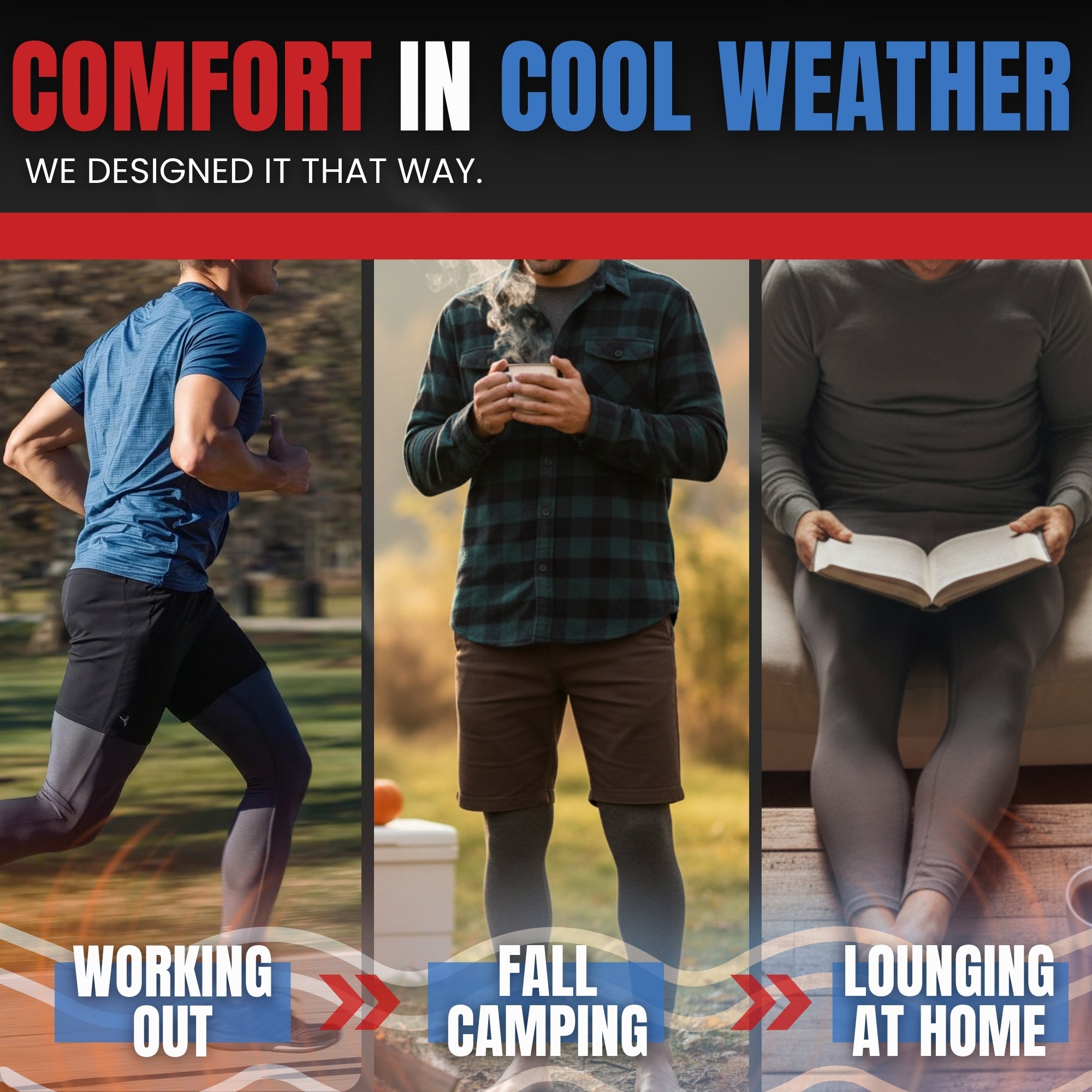 Modal 28in Leggings Leggings V Fly 2pk Black/Gray