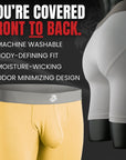 Modal 7in Boxer Briefs No Fly 3pk Lemon Icing/Nimbus Cloud/Peach Dust