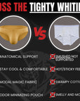 Modal 0in Ares Ascent Low-Rise Bikini Briefs No Fly 3pk Gold/Orange Brick/Sand
