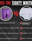 Modal 3in Boxer Briefs V-Fly 3pk Pink/Purple/Turquoise