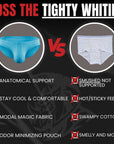 Bóxers bikini de talle bajo Modal 0in Ares Ascent sin bragueta 3 unidades Lavanda/Agua/Azul brillante