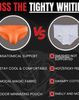 Modal 0in Ares Ascent Low-Rise Bikini Briefs No Fly 3pk Brown/Olive Green/Orange