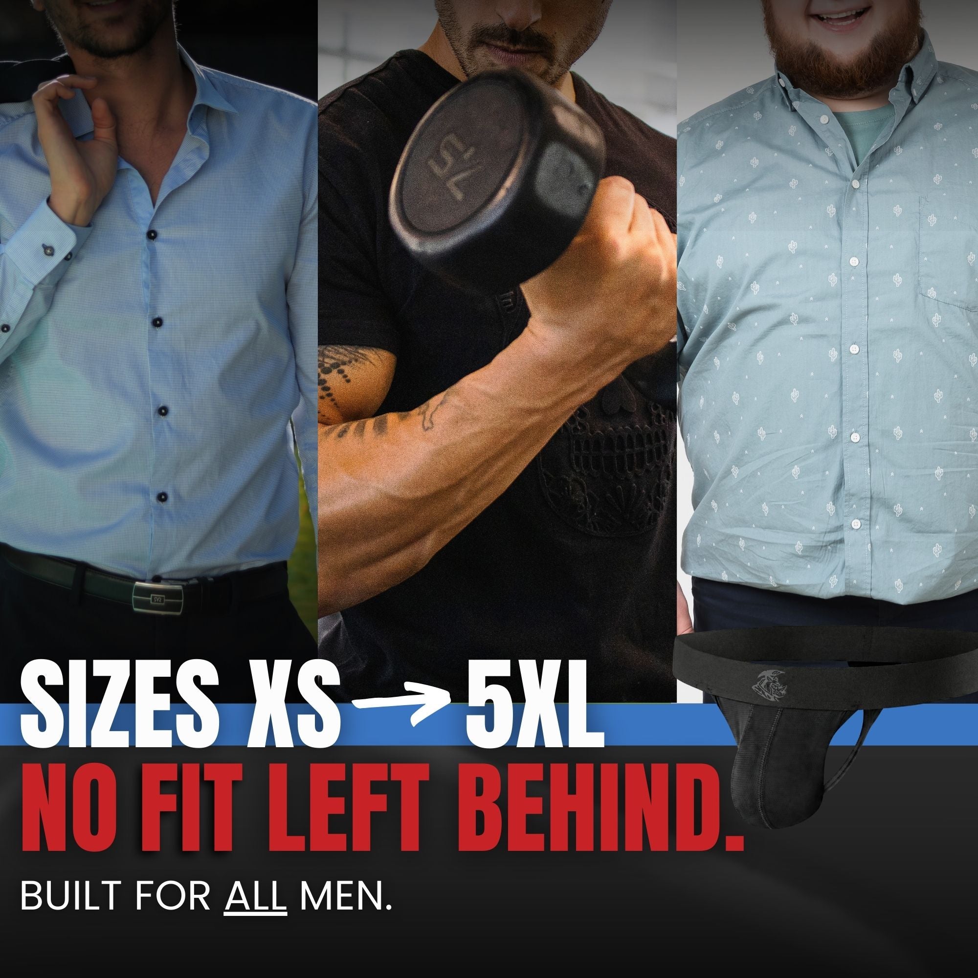 Nylon 0in Mesh Thong No Fly 3pk Black